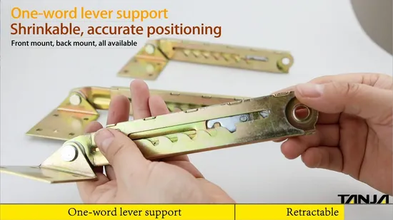 Color Zinc Plated Straight Rod Support for Machine Tool Equipment, Home Chairs, Automation Equipment, Testing Instruments, Medical Devices 