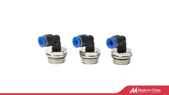 Pb Three Way Pipe Female Round Plastic Air Hose Tube One Touch Fitting 