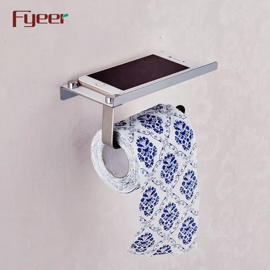 Fyeer 4PCS Set Matte Black 304 Stainless Steel Towel Bar Bathroom Accessory