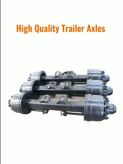 Disc Brake Axle of 12 Tons Square for Trailer and Semi